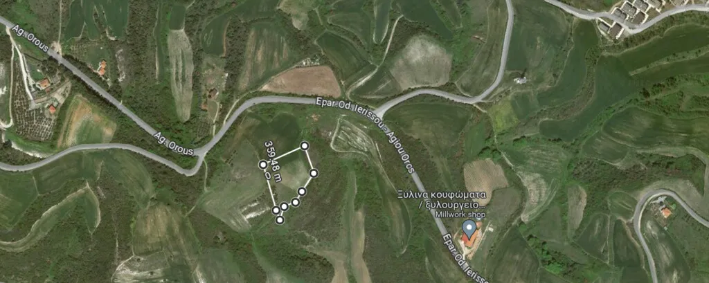 γη προς πώληση 6875 τ.μ Αριστοτέλης Χαλκιδική