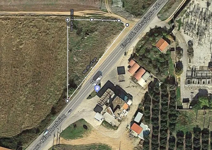 γη προς πώληση 1900 τ.μ Νέα Προποντίδα Χαλκιδική