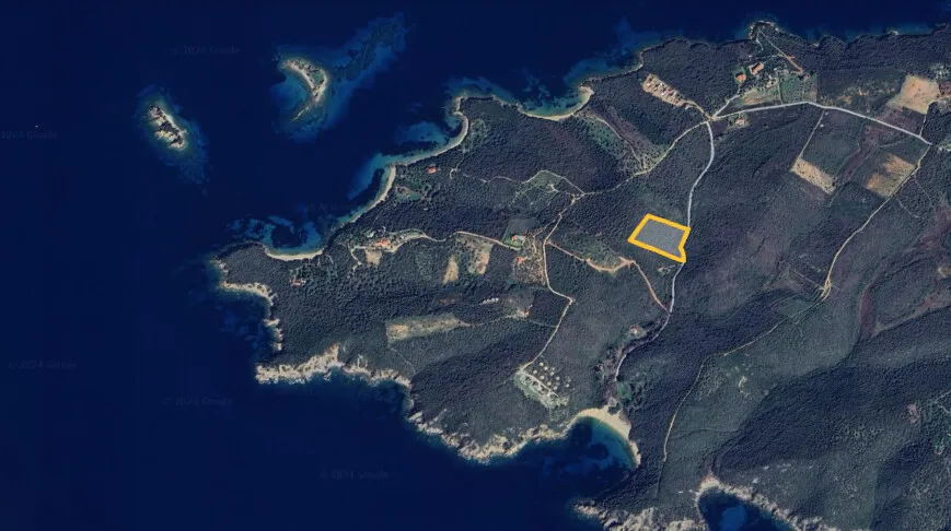 γη προς πώληση 11446 τ.μ Αριστοτέλης Χαλκιδική