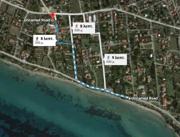 γη προς πώληση 209 τ.μ Νέα Προποντίδα Χαλκιδική