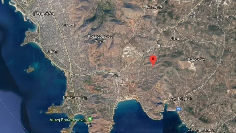 γη προς πώληση 600 τ.μ Βουλιαγμένη Νότια Αθήνας