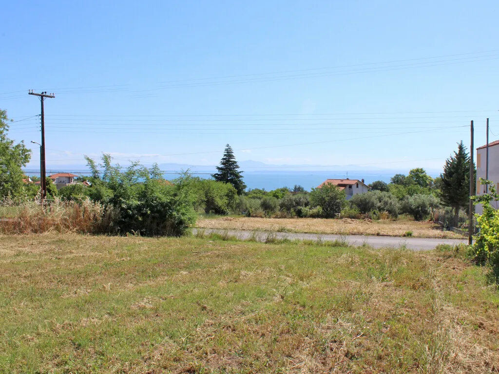 γη προς πώληση 1000 τ.μ Μεθώνη Νομός Πιερίας