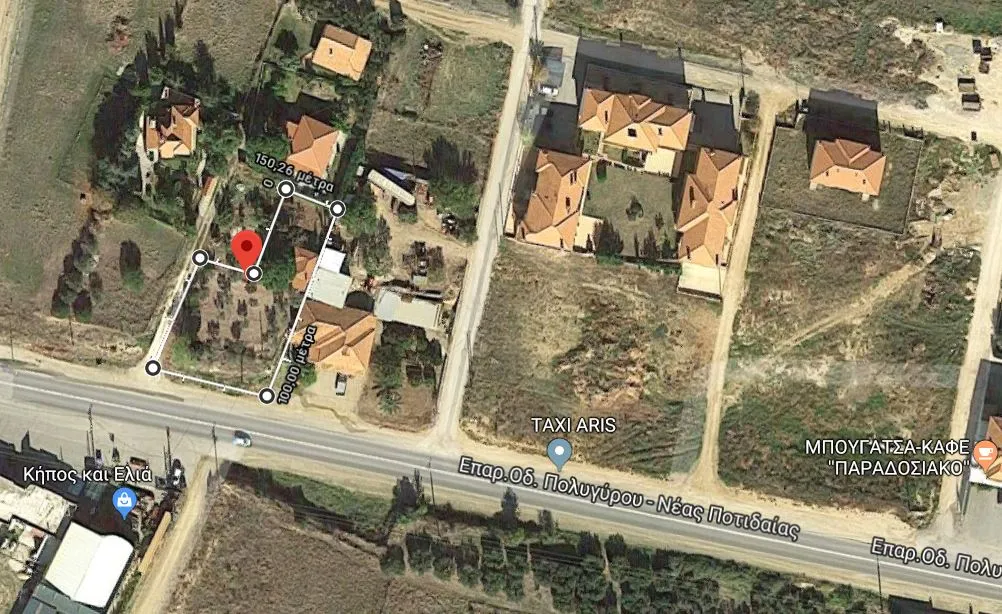 γη προς πώληση 1000 τ.μ Πολύγυρος Χαλκιδική