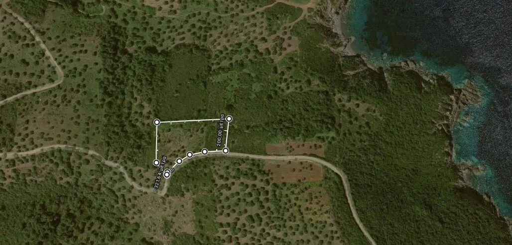 γη προς πώληση 5324 τ.μ Κασσάνδρα Χαλκιδική