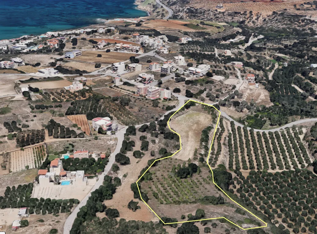 γη προς πώληση 12728 τ.μ Αρκάδι Νομός Ρεθύμνου