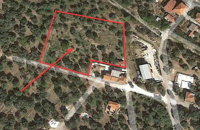 γη προς πώληση 3734 τ.μ Θάσος Νομός Καβάλας