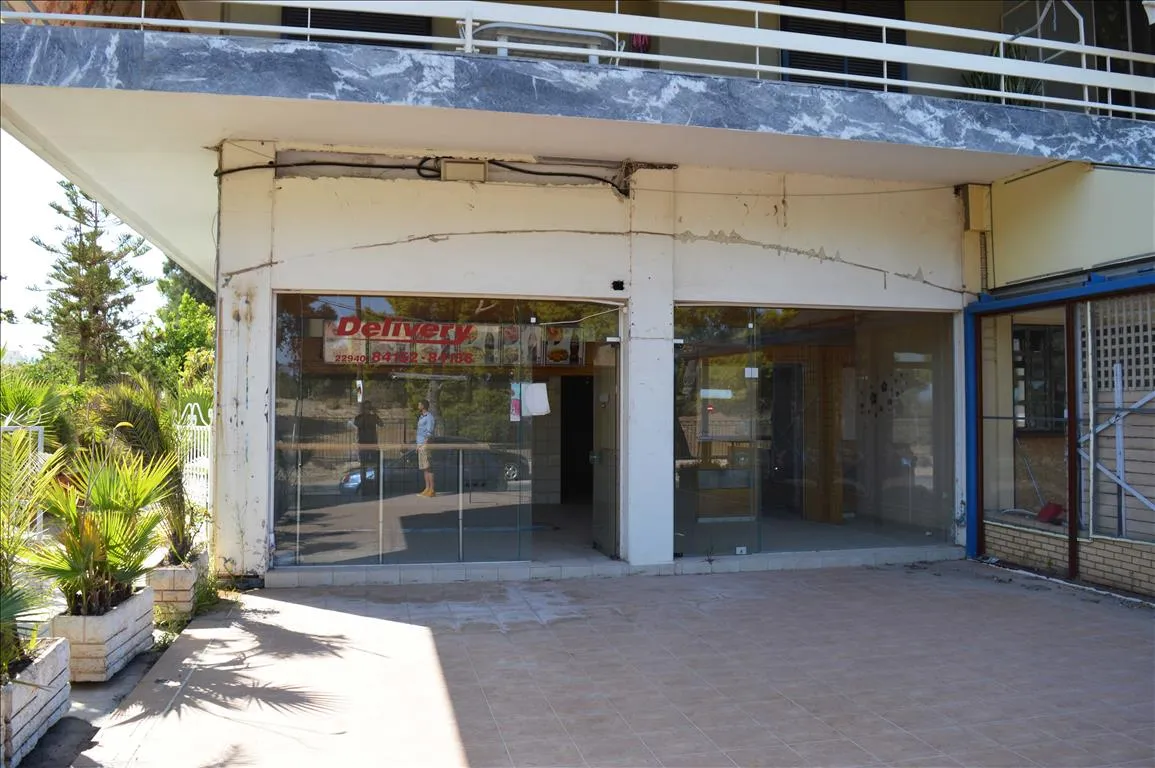 εμπορικό ακίνητο προς πώληση 89 τ.μ Αρτέμιδα (Λούτσα) Ανατολικά Αθήνας