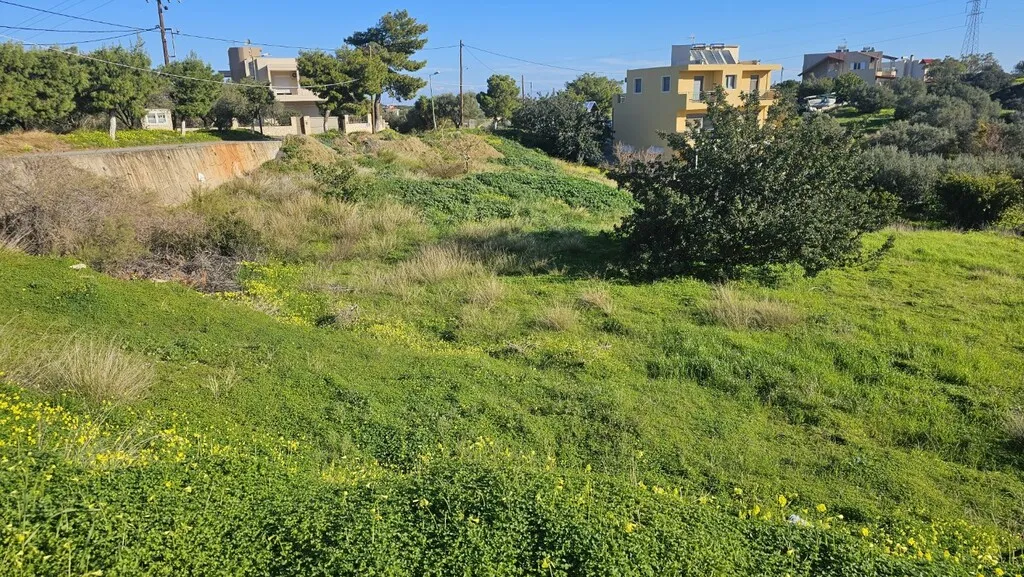 γη προς πώληση 1121 τ.μ Χερσόνησος Νομός Ηρακλείου