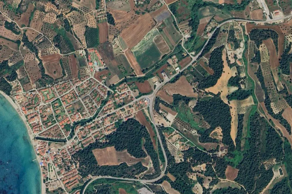 γη προς πώληση 4142 τ.μ Κασσάνδρα Χαλκιδική