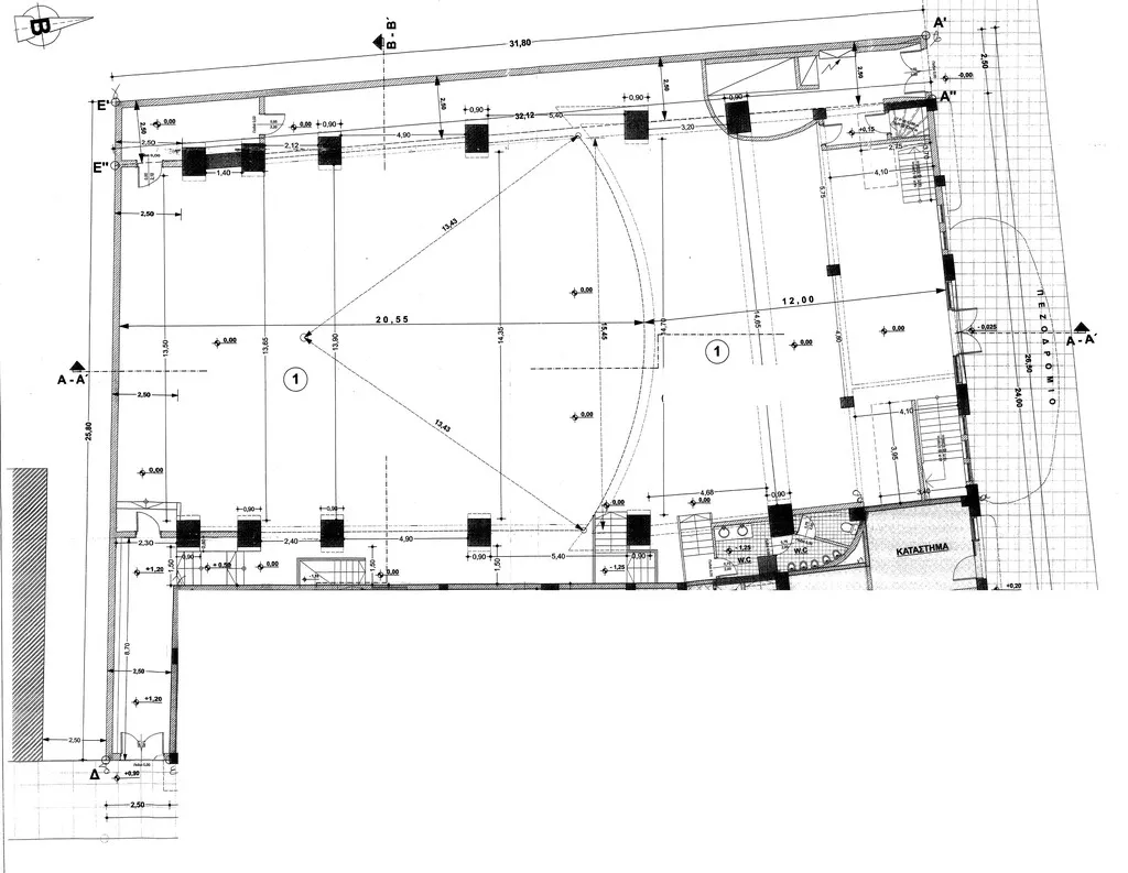 εμπορικό ακίνητο προς πώληση 1100 τ.μ Ανάληψη - Μπότσαρη - Νέα Παραλία Δήμος Θεσσαλονίκης