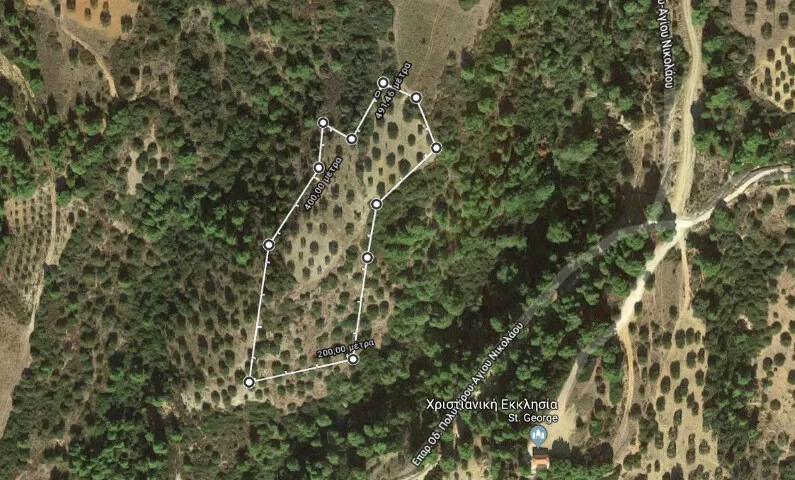 γη προς πώληση 9400 τ.μ Σιθωνία Χαλκιδική