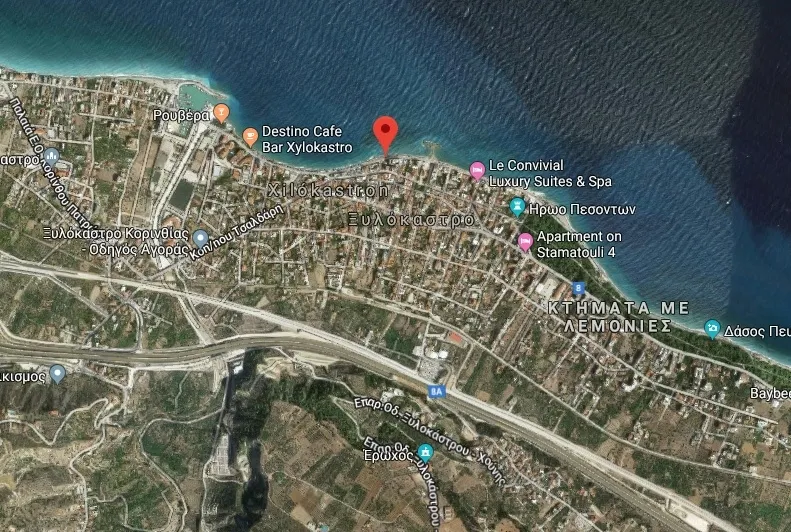 γη προς πώληση 600 τ.μ Ξυλόκαστρο Κορινθία