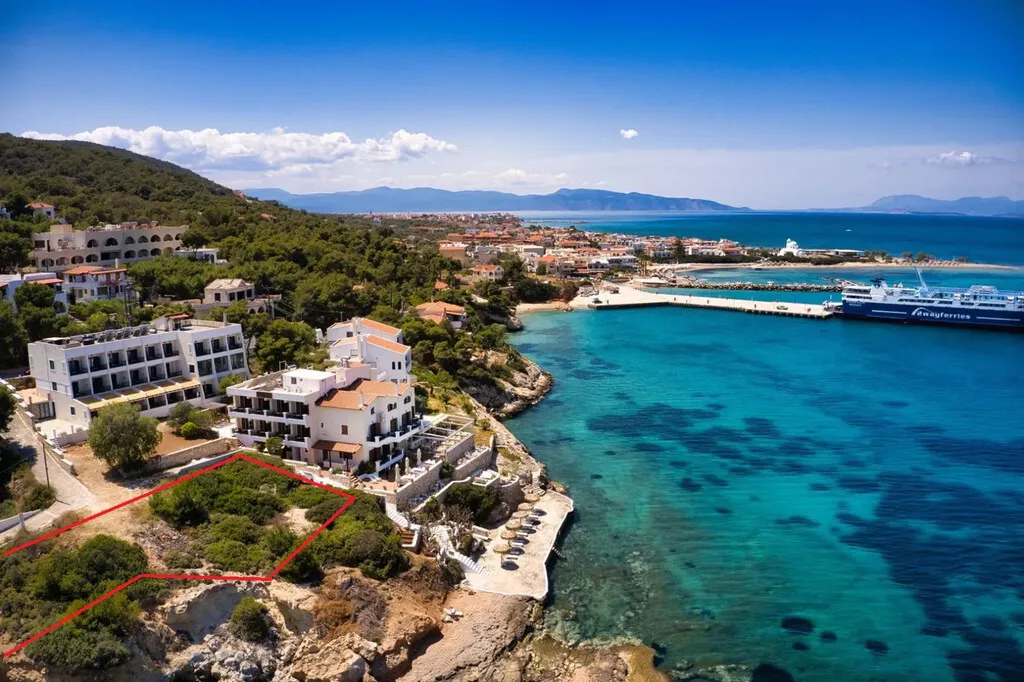 γη προς πώληση 350 τ.μ Αγκίστρι Νησιά Αργοσαρωνικού