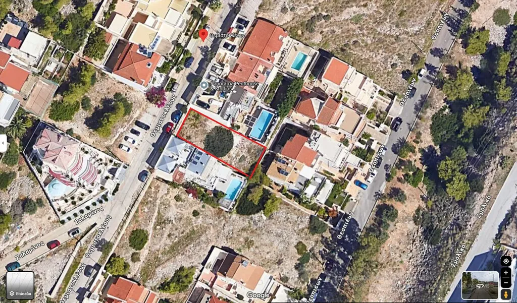 γη προς πώληση 349 τ.μ Βούλα Νότια Αθήνας