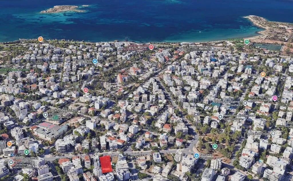 γη προς πώληση 650 τ.μ Βούλα Νότια Αθήνας