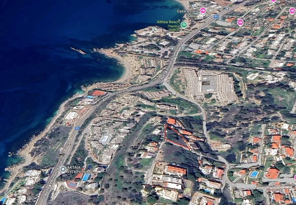 γη προς πώληση 1966 τ.μ Κορωπί Ανατολικά Αθήνας