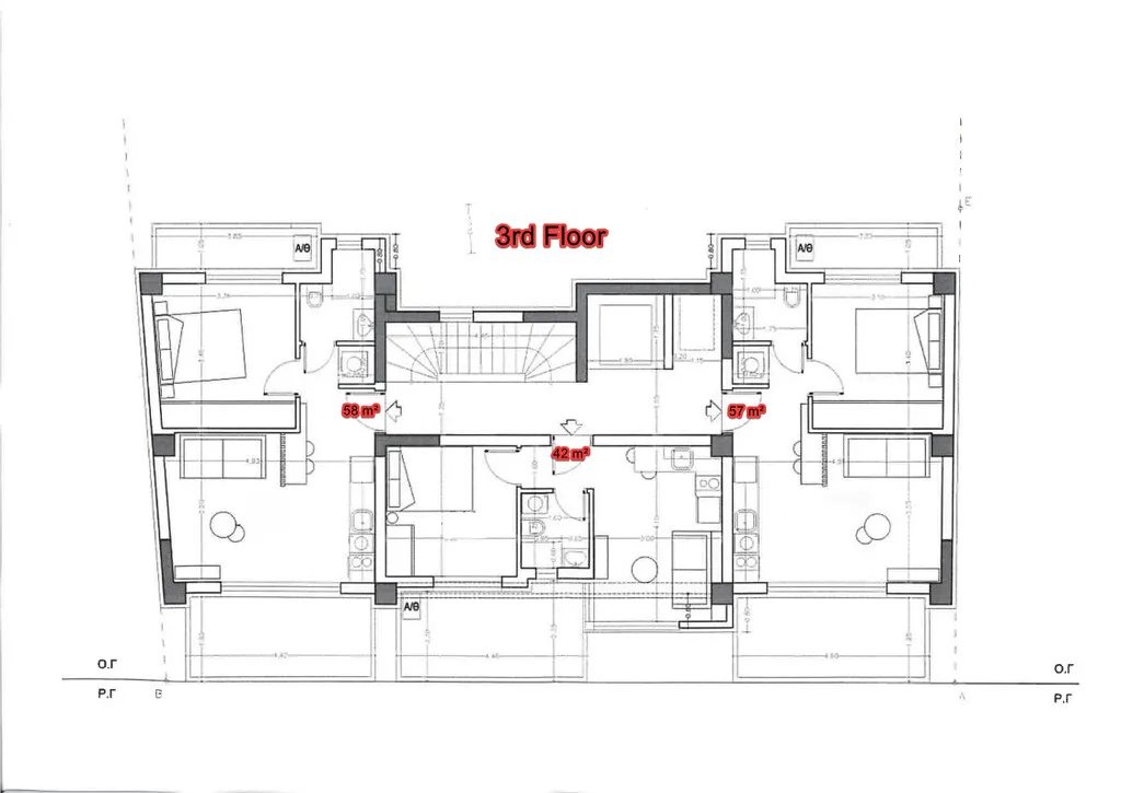 διαμέρισμα προς πώληση 58 τ.μ Βούλγαρη - Ντεπώ - Μαρτίου Δήμος Θεσσαλονίκης