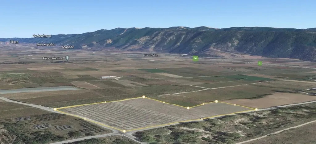 γη προς πώληση 34000 τ.μ Πιερία Νομός Καβάλας