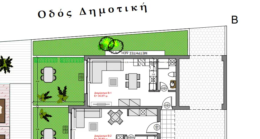 διαμέρισμα προς πώληση 35 τ.μ Πολύγυρος Χαλκιδική