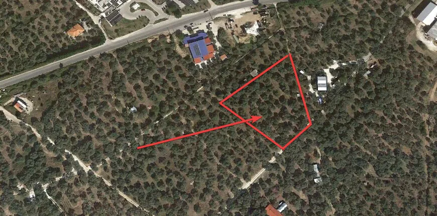 γη προς πώληση 4010 τ.μ Θάσος Νομός Καβάλας