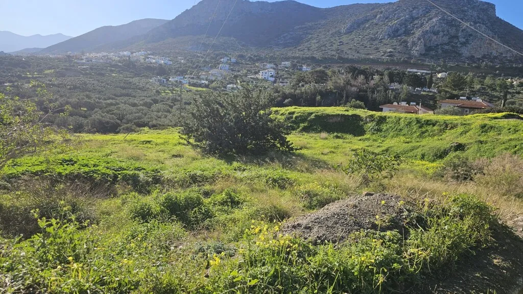 γη προς πώληση 1121 τ.μ Χερσόνησος Νομός Ηρακλείου