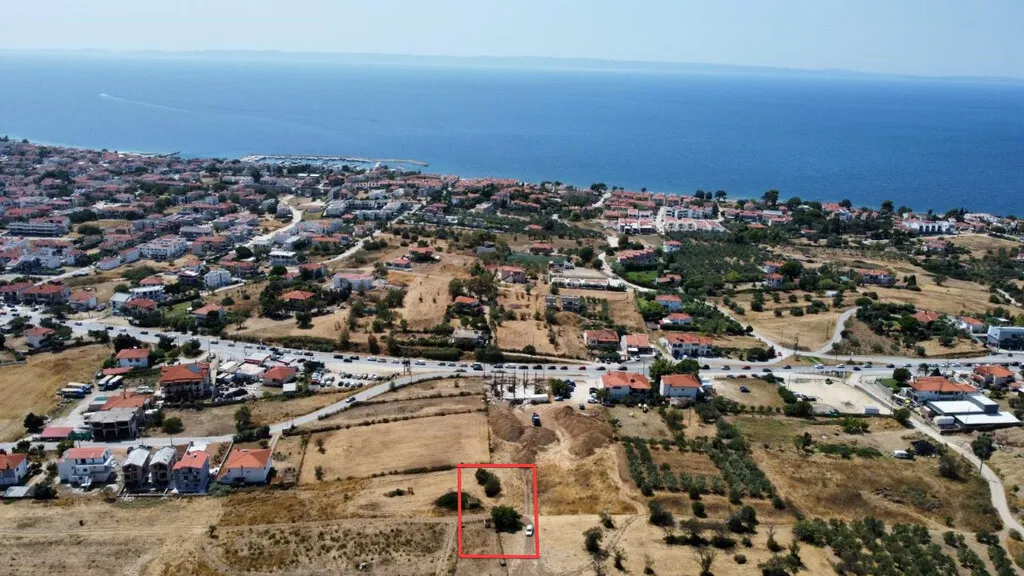 γη προς πώληση 586 τ.μ Σιθωνία Χαλκιδική