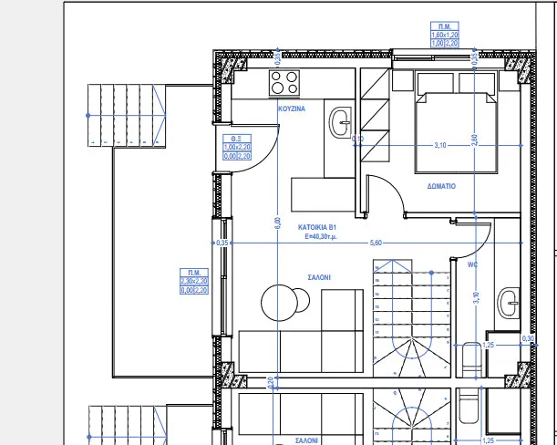 μεζονέτα προς πώληση 78 τ.μ Σιθωνία Χαλκιδική