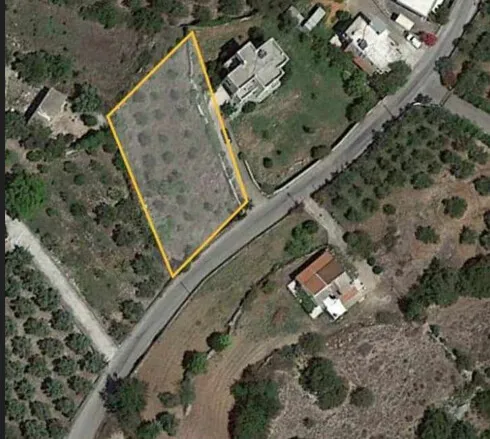 γη προς πώληση 1282 τ.μ Βάμος Νομός Χανίων