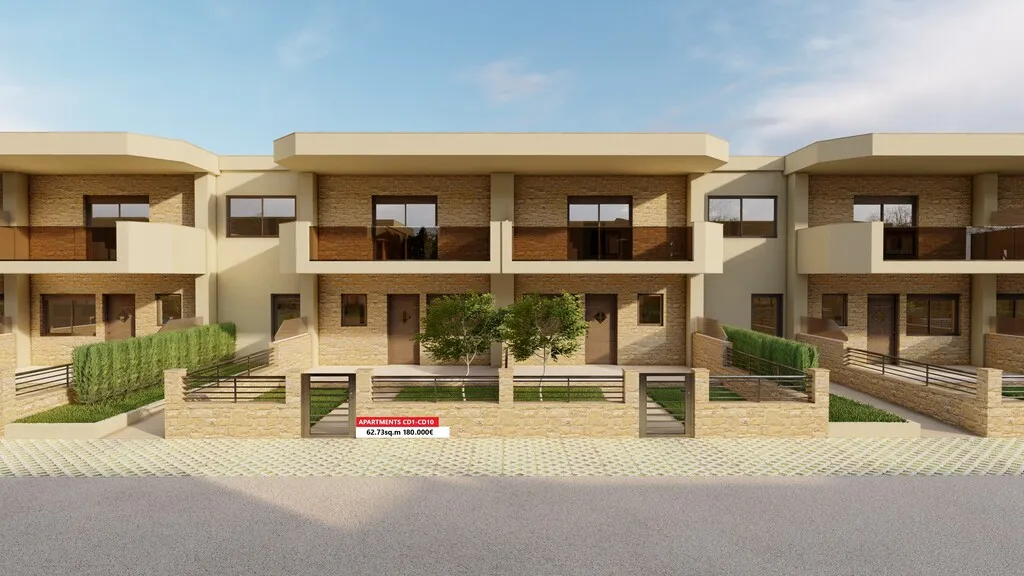 διαμέρισμα προς πώληση 63 τ.μ Αμφίπολη Νομός Σερρών