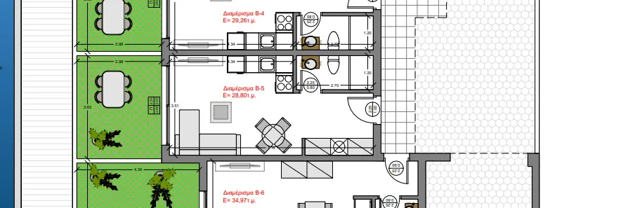 διαμέρισμα προς πώληση 29 τ.μ Πολύγυρος Χαλκιδική