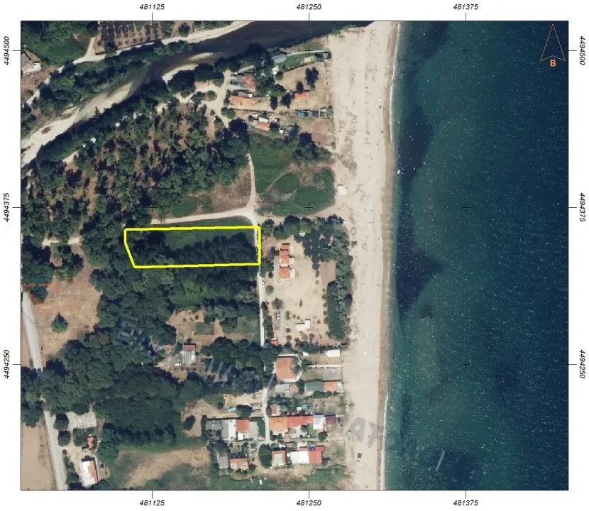 γη προς πώληση 3128 τ.μ Αριστοτέλης Χαλκιδική