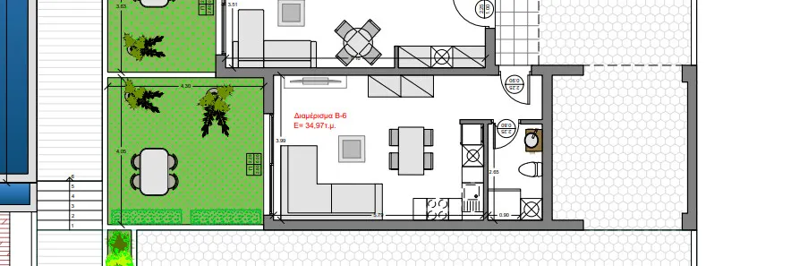 διαμέρισμα προς πώληση 35 τ.μ Πολύγυρος Χαλκιδική