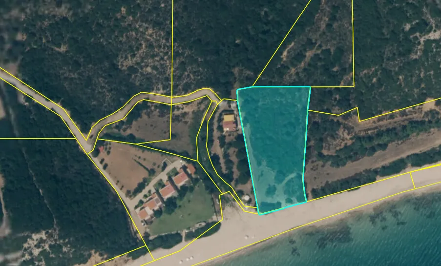 γη προς πώληση 5080 τ.μ Αριστοτέλης Χαλκιδική