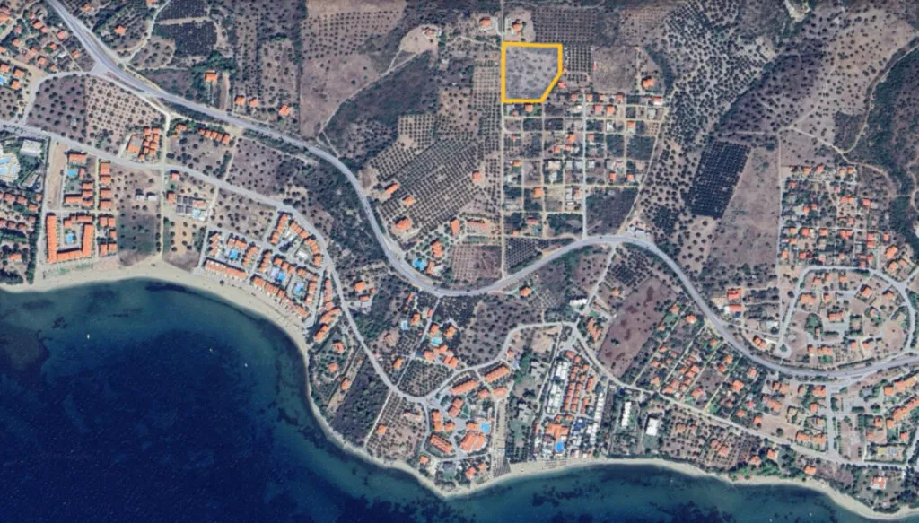 γη προς πώληση 8245 τ.μ Πολύγυρος Χαλκιδική