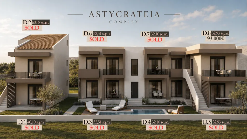 διαμέρισμα προς πώληση 33 τ.μ Ορφάνι Νομός Καβάλας
