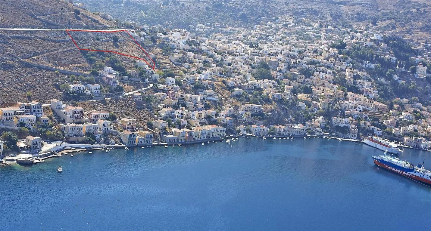 οικόπεδο προς πώληση 5150 τ.μ Σύμη Δωδεκάνησα
