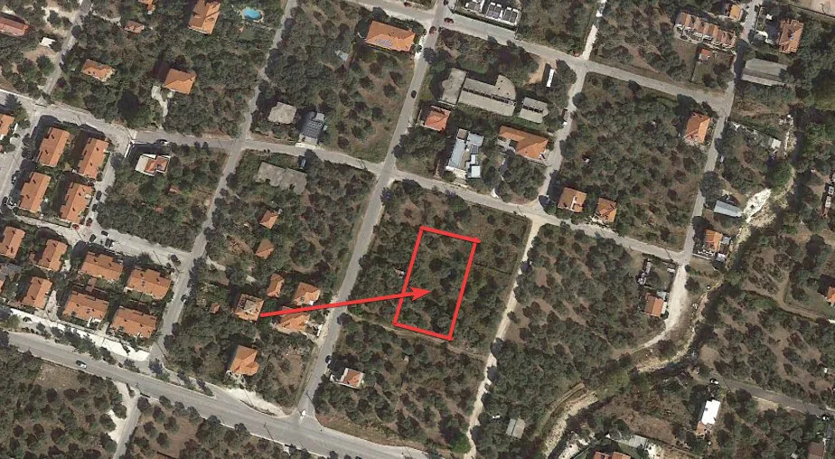 οικόπεδο προς πώληση 820 τ.μ Θάσος Νομός Καβάλας