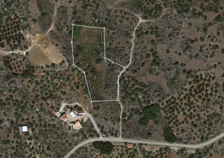 οικόπεδο προς πώληση 8000 τ.μ Βάμος Νομός Χανίων