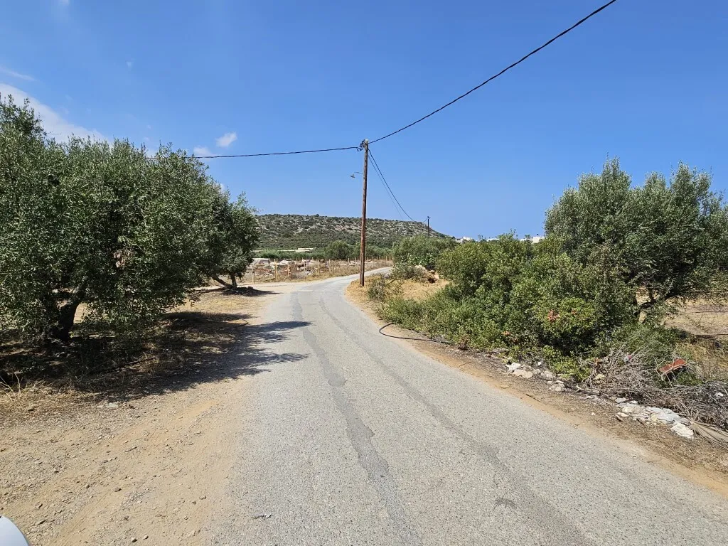 οικόπεδο προς πώληση 3700 τ.μ Βραχάσι Νομός Λασιθίου