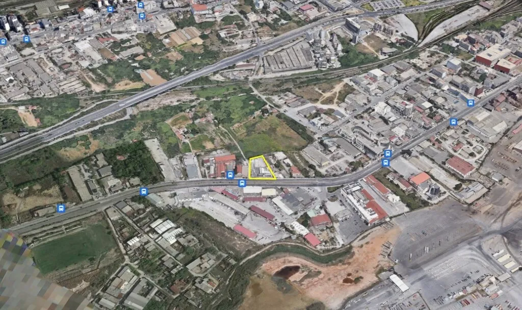 οικόπεδο προς πώληση 1500 τ.μ Σφαγεία - Ιχθυόσκαλα Δήμος Θεσσαλονίκης