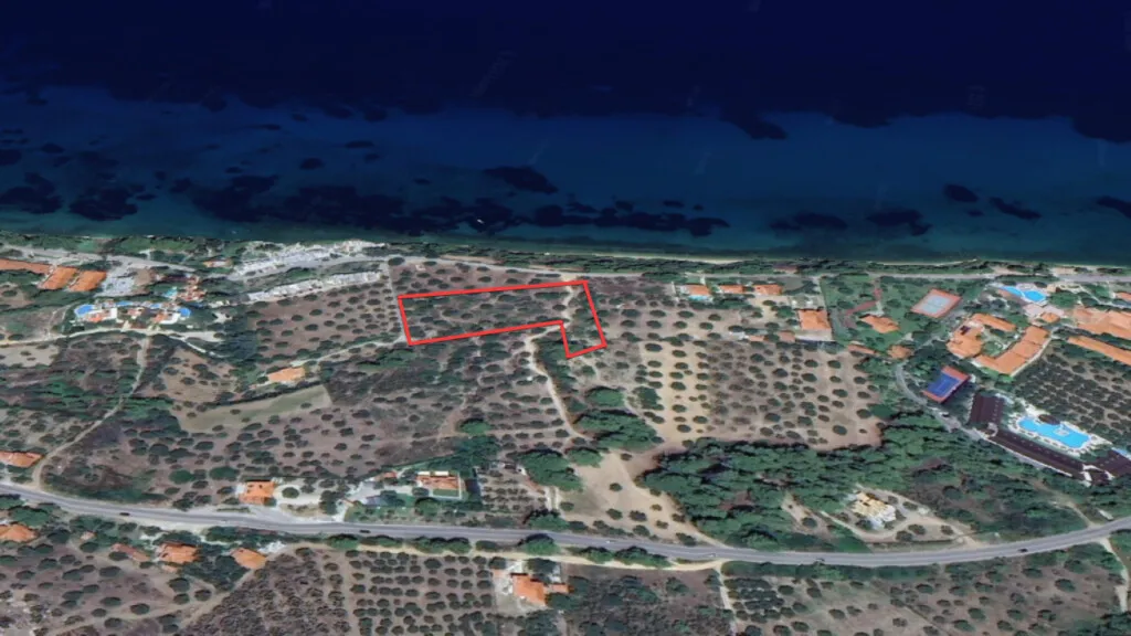 οικόπεδο προς πώληση 4462 τ.μ Σιθωνία Χαλκιδική