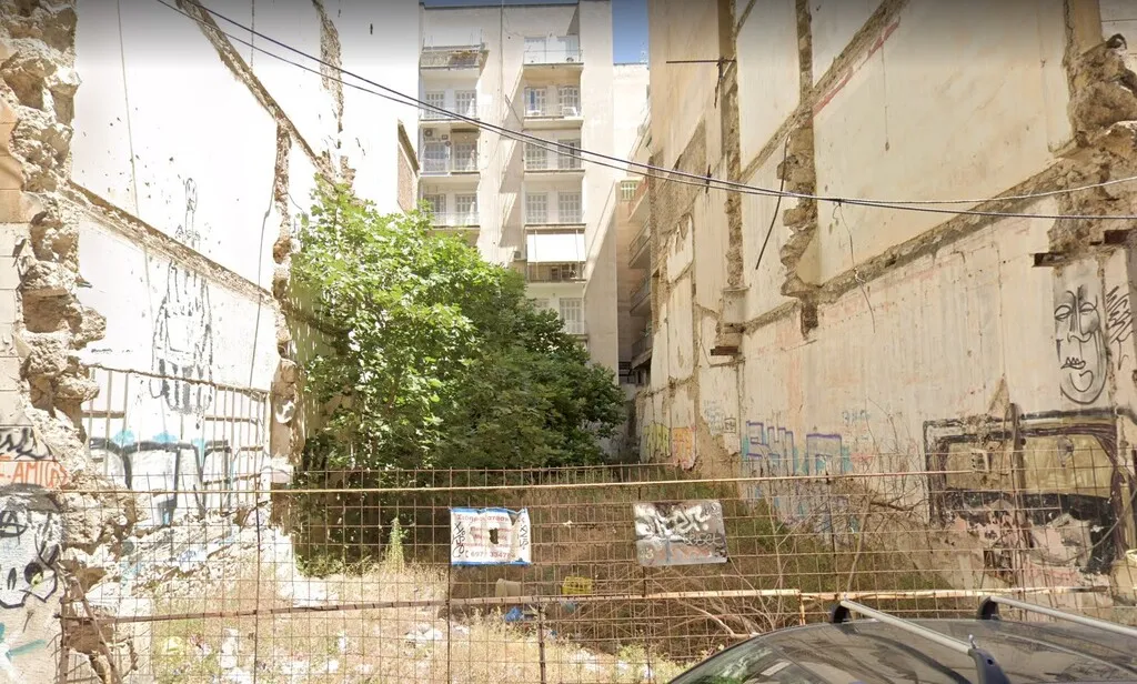 οικόπεδο προς πώληση 287 τ.μ Εξάρχεια - Νεάπολη Κέντρο Αθήνας