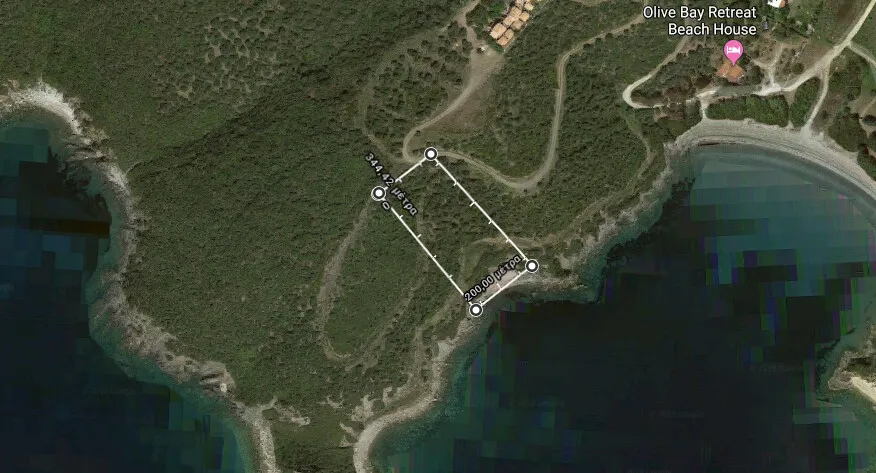 οικόπεδο προς πώληση 6440 τ.μ Αριστοτέλης Χαλκιδική