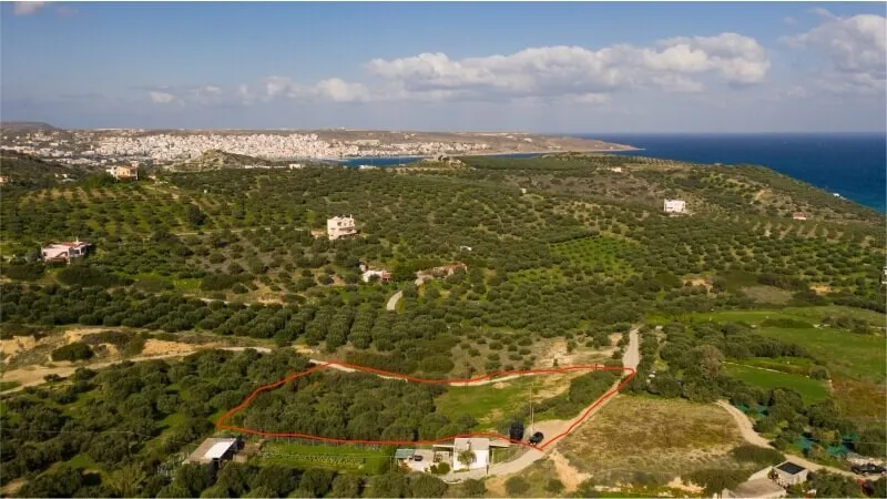 οικόπεδο προς πώληση 4100 τ.μ Σητεία Νομός Λασιθίου