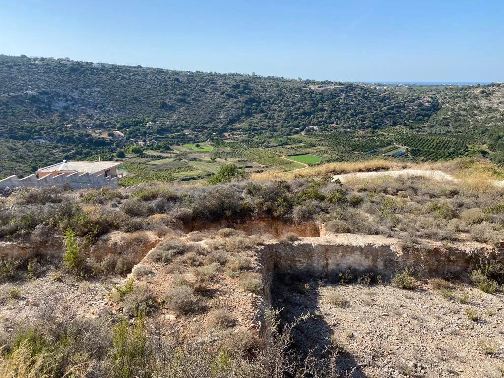 οικόπεδο προς πώληση 1400 τ.μ Ακρωτήρι Νομός Χανίων
