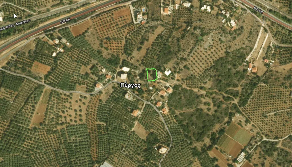 οικόπεδο προς πώληση 711 τ.μ Βραχάσι Νομός Λασιθίου