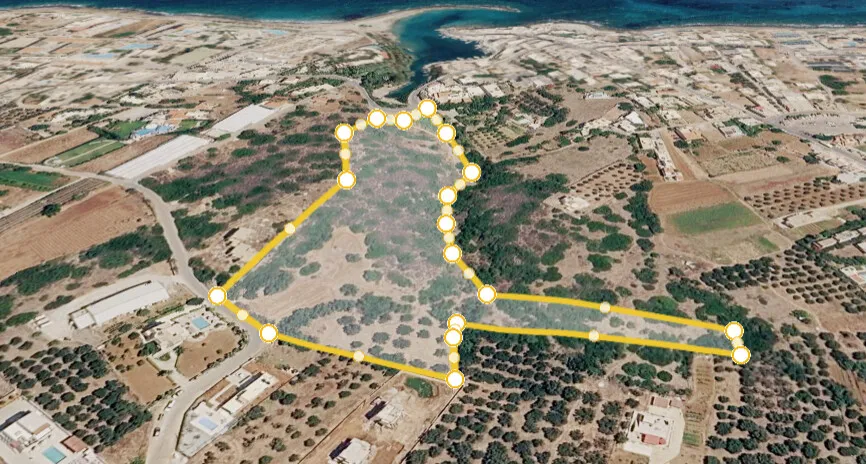 οικόπεδο προς πώληση 25726 τ.μ Βραχάσι Νομός Λασιθίου